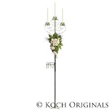 CANDELABRA AISLE 3 Candle Brass